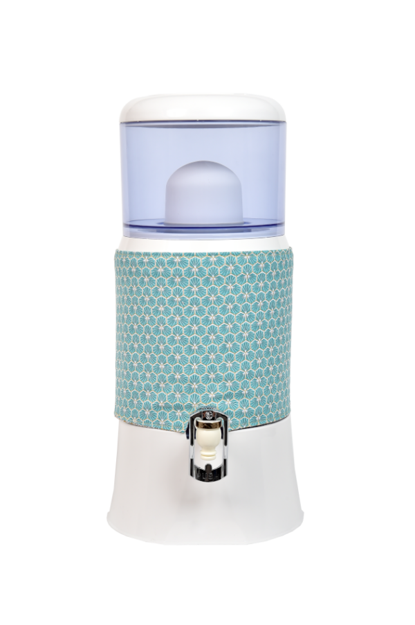 Housse pour cuve inférieure fontaine EVA 700 housse-7-l-motif-turquoise