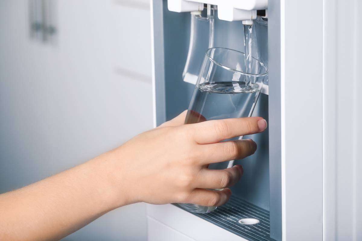 Eau purifiée fontaine